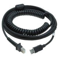 Miniatura 2 de Cable USB Type A TPUW Coiled Power off Terminal 5M Black