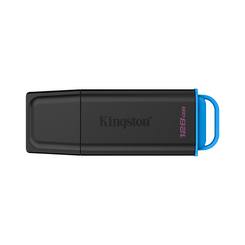 KINGSTON 128GB PORTABLE USB 3.2 GEN 1 DATATRAVELER EXODIA BLACK/BLUE