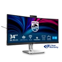 Miniatura 5 de PHILIPS 6000 series 34" LCD VA Wide Quad HD HDMI Altavoces