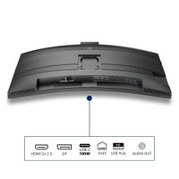 Miniatura 7 de PHILIPS 6000 series 34" LCD VA Wide Quad HD HDMI Altavoces
