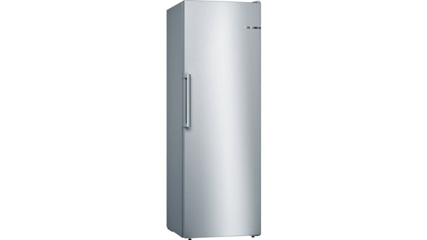 CONGELADOR VERTICAL BOSCH GSN33VLEP NOFROST E ALTO 176 CM 225 LITROS INOX