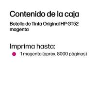 Miniatura 4 de HP Botellas de tinta GT52 Magenta