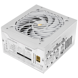 FUENTE-DE-ALIMENTACION-MODULAR-MARS-GAMING-1200W-MPB1200PSIW-ATX-3.1-80-PLUS-GOLD-PFC-ACTIVO-BLANCO