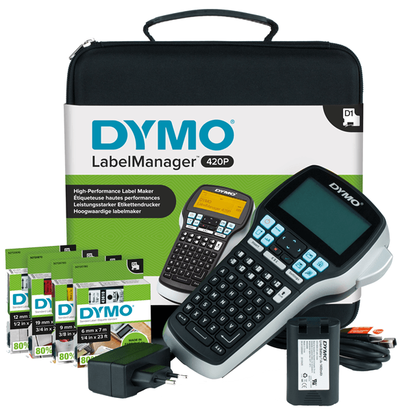 DYMO Rotuladora LABEL MANAGER LM420P KIT CON MALETIN