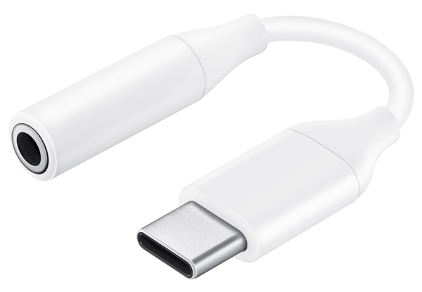 ADAPTADOR AURICULAR SAMSUNG USB-CA A JACK 3,5MM BLANCO EE-UC10JUWEGUS