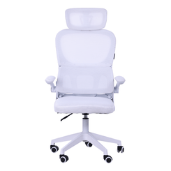 SILLA ERGONOMICA MARS GAMING MGCERGOPROWH MALLA TRANSPIRABLE SOPORTE LUMBAR BLANCO