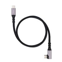 Miniatura 2 de Nanocable Cable USB-C 3.2 GEN2 Acodado 100W 0.5 M