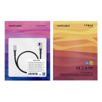 Miniatura 4 de Nanocable Cable USB-C 3.2 GEN2 Acodado 100W 0.5 M