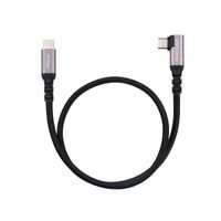 Miniatura 2 de Nanocable Cable USB-C 3.2 GEN2 Acodado 100W 2 M