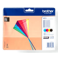 Miniatura 1 de PACK CARTUCHOS BROTHER LC223VALBP (NEGRO,CIAN,MAGENTA,AMARILLO)
