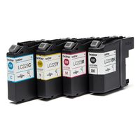 Miniatura 3 de PACK CARTUCHOS BROTHER LC223VALBP (NEGRO,CIAN,MAGENTA,AMARILLO)