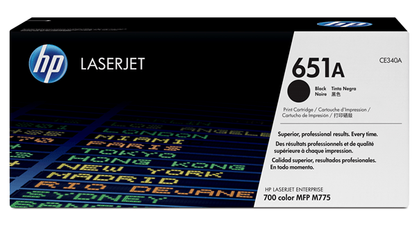 TONER HP NEGRO 651A CE340A