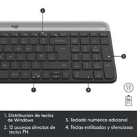 Miniatura 13 de Logitech MK470 Tecl+Ratón Wireless Advanced