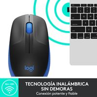Miniatura 11 de RATON LOGITECH INALÁMBRICO M190 AZUL