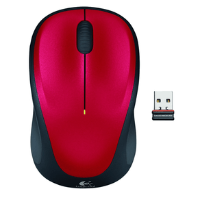 RATON-LOGITECH-INALAMBRICO-ROJO-NEGRO-M235