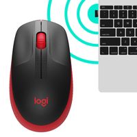 Miniatura 5 de RATON LOGITECH INALAMBRICO M190 ROJO