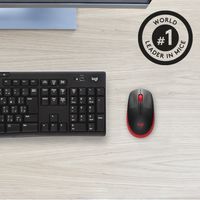 Miniatura 6 de RATON LOGITECH INALAMBRICO M190 ROJO