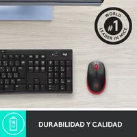 Miniatura 11 de RATON LOGITECH INALAMBRICO M190 ROJO
