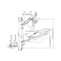 Miniatura 11 de SOPORTE DE PARED EQUIP 650170 PARA PANTALLA 17"-32" CPU Y TECLADO Max. 8Kg VESA 100x100