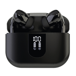 iggual Auriculares inalámbricos TWS Bluetooth negr