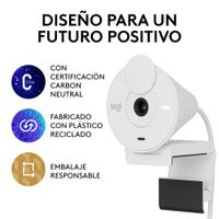 Miniatura 14 de Logitech Brio 300 FullHD webcam OFFWHITE