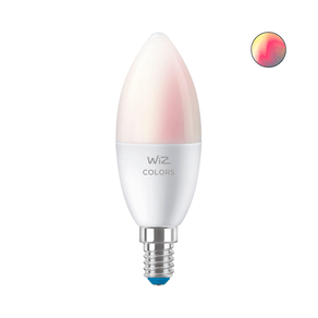 BOMBILLA-WIZ-COLOR-VELA-|-40W-|-E14-|-RGB-|-BT---WI-FI