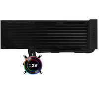 Miniatura 1 de Lian Li GA II Hydroshift II LCD C 360N Carcasa del ordenador Sistema de refrigeraci  n l  quida todo en uno Negro