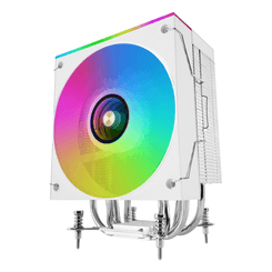 VENTILADOR CON DISIPADOR DE CPU MARS GAMING MCPULCD TDP 300W 120mm PANTALLA LCD ARGB BLANCO