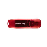 Miniatura 2 de Intenso 3502491 Lápiz USB 2.0 Rainbow 128GB Rojo