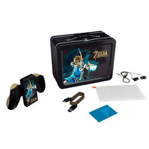KIT DE ACCESORIOS POWER A LUNCHBOX KIT THE LEGEND OF ZELDA: BREATH OF THE WILD EDICION LINK PARA SWITCH