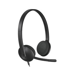 AURICULARES + MICRO LOGITECH USB H340
