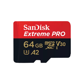 SANDISK-EXTREME-PRO-MICROSDXC-64GB---SD-ADAPTER---2-YEARS-RESCUEPRO-DELUXE-UP-TO-200MB-S---90MB-S-READ-WRITE-SPEEDS-A2-C10-V30