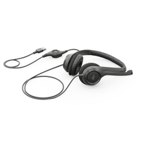 Miniatura 1 de AURICULARES + MICRO LOGITECH USB H390 NEGRO