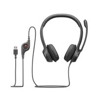 Miniatura 3 de AURICULARES + MICRO LOGITECH USB H390 NEGRO
