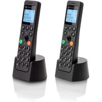 Miniatura 3 de MOTOROLA DOT202 teléfono DECT DUO Negro