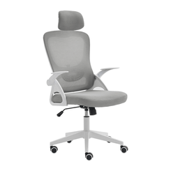 SILLA ERGONÓMICA NETWAY CH-AIR GRIS BLANCA