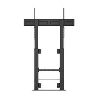 Miniatura 3 de AISENS - SOPORTE SUELO CON MANIVELA Y FIJACION A PARED, TV 120KG DE 60-100, NEGRO