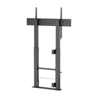Miniatura 4 de AISENS - SOPORTE SUELO CON MANIVELA Y FIJACION A PARED, TV 120KG DE 60-100, NEGRO
