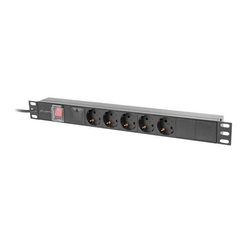 REGLETA LANBERG 1U 16A RACK 19