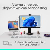Miniatura 25 de Logitech 910-007562 MX Master 4 Ratón Láser Inalámbrico Diestro Grafito 8000 DPI