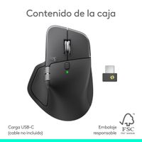 Miniatura 26 de Logitech 910-007562 MX Master 4 Ratón Láser Inalámbrico Diestro Grafito 8000 DPI