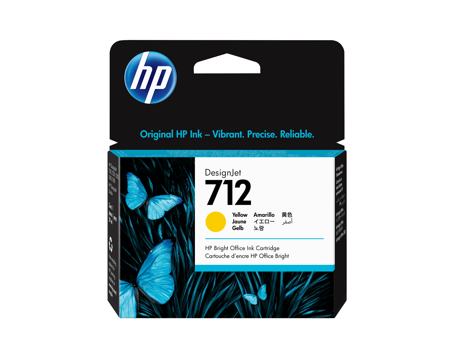 HP 712 29-ML YELLOW DESIGNJET INK CARTRID GE
