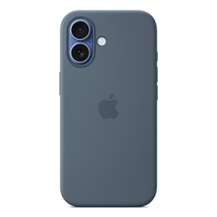 iPhone 17 Silicone Case with MagSafe - Anchor Blue
