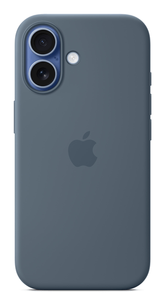 iPhone 17 Silicone Case with MagSafe - Anchor Blue