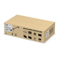 Miniatura 11 de SOPORTE DE MESA EQUIP 650158 PARA 3 PANTALLAS DE 17"-32" Max. 7Kg POR PANTALLA Max.VESA 100x100