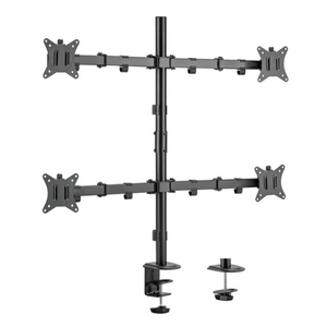 SOPORTE-PANTALLA-PARA-MESA-17--32--DOBLE-BRAZO-ARTICULADO-SOPORTA-4-MONITORES-VESA-STANDARD-HASTA-9KG