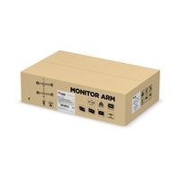 Miniatura 10 de SOPORTE PANTALLA PARA MESA 17"-32" DOBLE BRAZO ARTICULADO SOPORTA 4 MONITORES VESA STANDARD HASTA 9KG