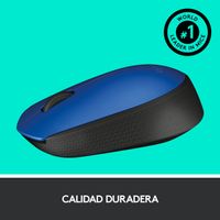 Miniatura 9 de RATON LOGITECH INALAMBRICO M171 AZUL/NEGRO