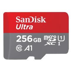 SANDISK ULTRA MICROSDXC 256GB + SD ADAPTER 150MB/S A1 CLASS 10