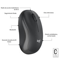 Miniatura 10 de RATON LOGITECH M240 SILENT BT GRAPHITE